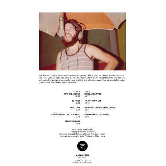 Mike Lundy - The Rhythm of Life (AGS-LP001)