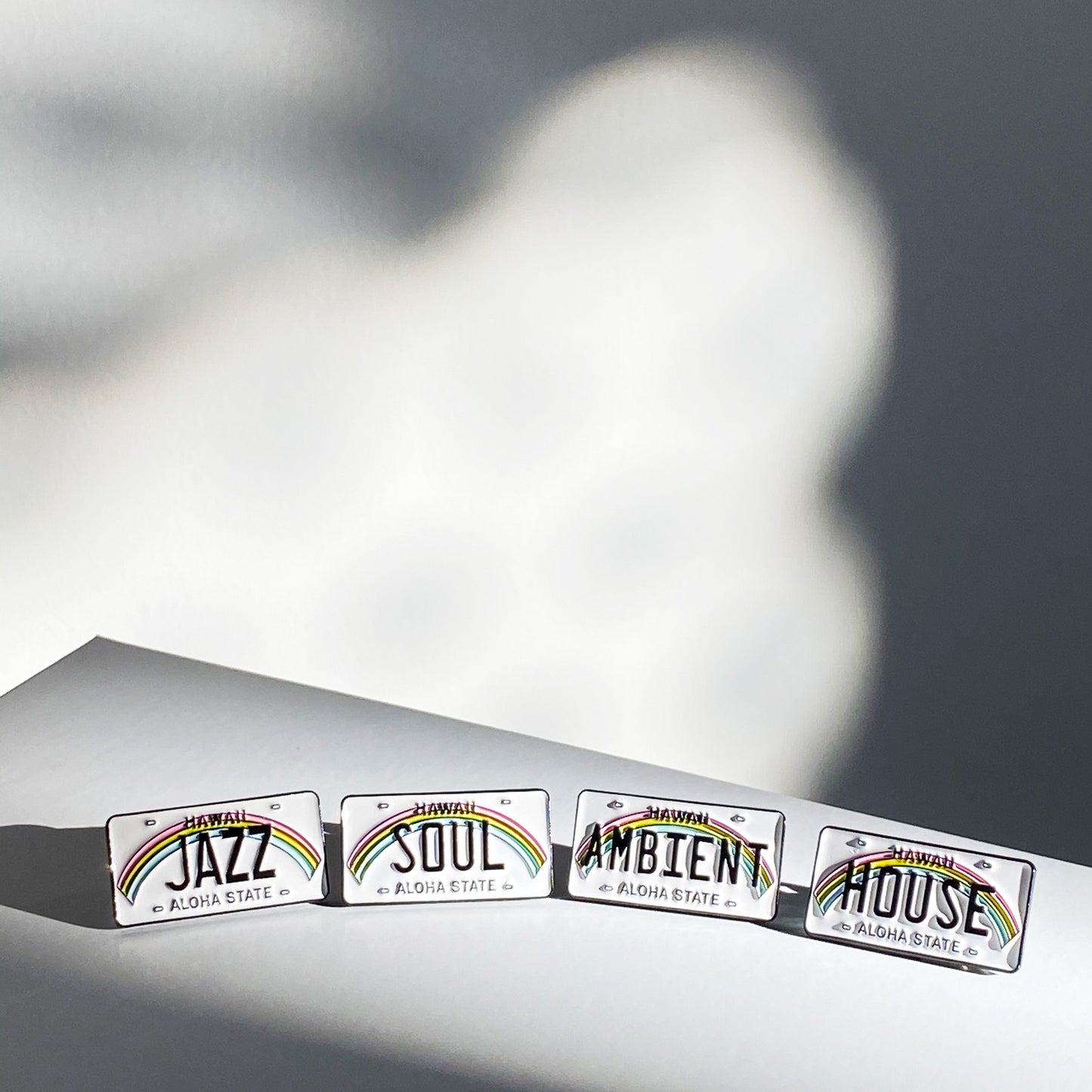 ハワイのナンバープレート「ジャンル」ピン