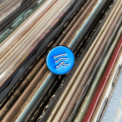 Aloha Got Soul Logo Pin (Blue)