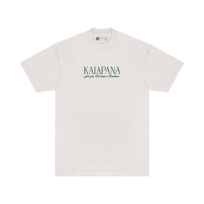 カラパナ（For You）I'd Chase A Rainbow Tシャツ（セメント）